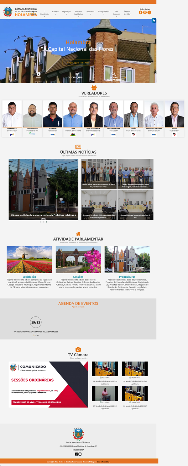 Visualize fotos Tipo: Tipo de Galeria / Descrição: Layouts - SINO INFORMÁTICA